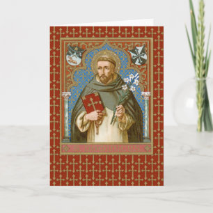 St. Dominikus de Guzman (BK 011) Leere Grußkarte Karte