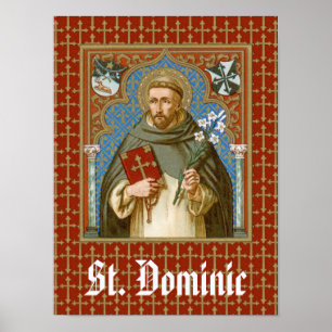 St. Dominikus de Guzman (BK 011) Poster