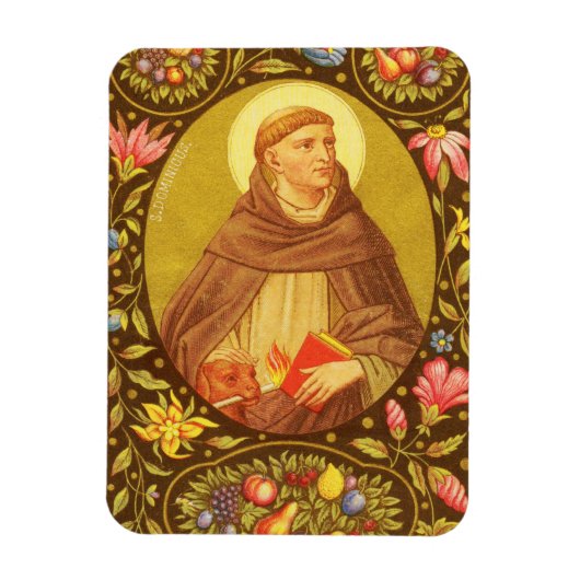 St. Dominikus de Guzman (PM 02) Magnet (Vertikal)
