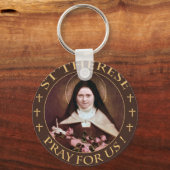 ST DORT PRAY FÜR UNS! ABWEICHENGEAR SCHLÜSSELANHÄNGER (Vorderseite)