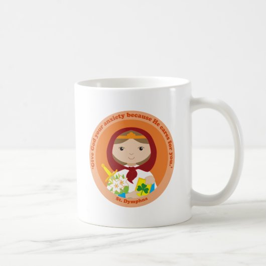 St. Dymphna Kaffeetasse (Rechts)