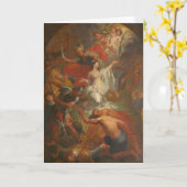 St. Dymphna Katholisches Gebet Alzheimer Angst Karte (Gelbe Blume)