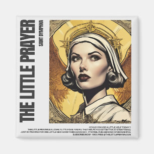 St. Dymphna Little Prayer Kühlschrankmagnet