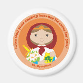 St. Dymphna Magnet (Vorne)