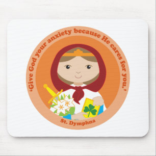 St. Dymphna Mousepad
