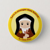 St. Edith Stein Button (Vorderseite)