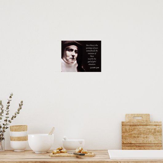 St. Edith Stein Poster (Küche)