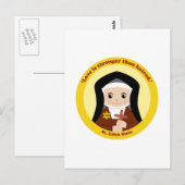 St. Edith Stein Postkarte (Vorne/Hinten)