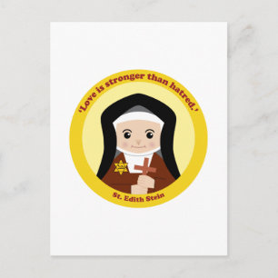 St. Edith Stein Postkarte