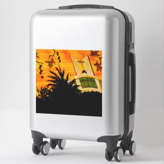 St. Edward Aufkleber (Koffer)