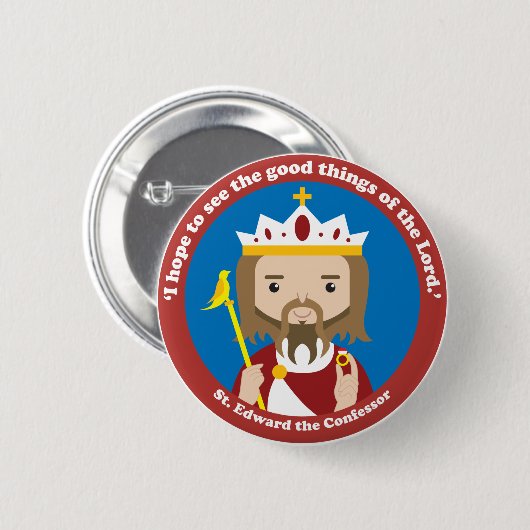 St. Edward der Professor Button (Vorne & Hinten)