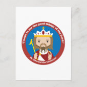 St. Edward der Professor Postkarte (Vorderseite)