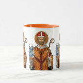 St. Eleutherius von Tournai (Detail; GD 01) Tasse (Zentrum)