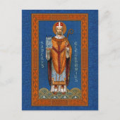 St. Eleutherius von Tournai (GD 01) Postkarte (Vorderseite)