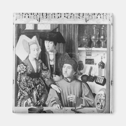 St. Eligius als Goldschmied Magnet (Vorne)