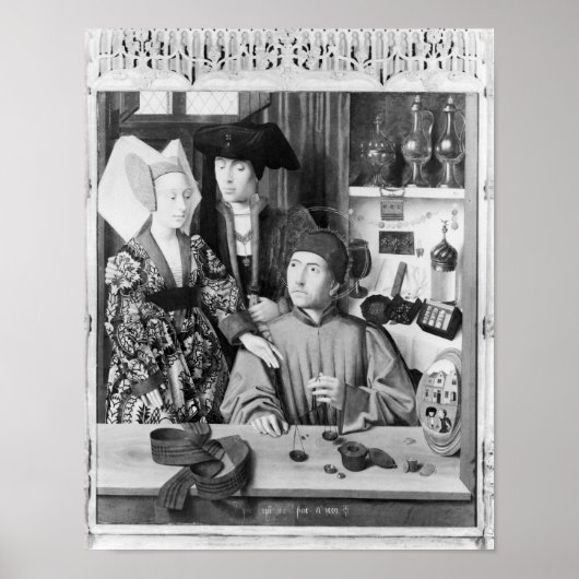 St. Eligius als Goldschmied Poster (Vorne)