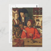 St Eligius as a Goldsmith Postcard Postkarte (Vorne/Hinten)