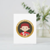 St. Eligius Postkarte (Stehend Vorderseite)