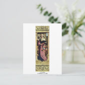 St. Elisabeth By Holbein D. Ä. Hans. Postkarte (Stehend Vorderseite)