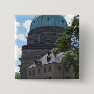 St. Elisabeth-Kirche in Nürnberg, Deutschland Button