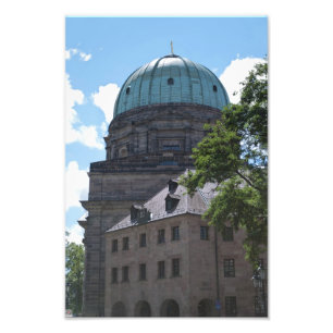 St. Elisabeth-Kirche in Nürnberg, Deutschland Fotodruck