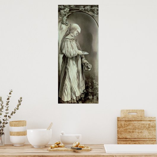St. Elisabeth von Ungarn 1509 Poster (Küche)