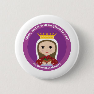 St. Elisabeth von Ungarn Button