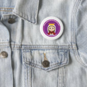 St. Elisabeth von Ungarn Button (Beispiel)