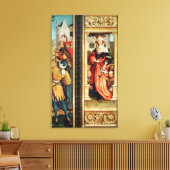 St. Elisabeth von Ungarn Leinwanddruck (Insitu (Wohnzimmer))