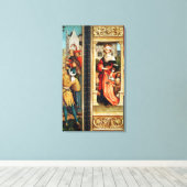 St. Elisabeth von Ungarn Leinwanddruck (Insitu (Holzboden))