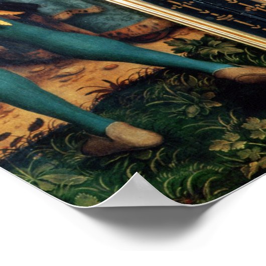 St. Elisabeth von Ungarn Poster (Ecke)