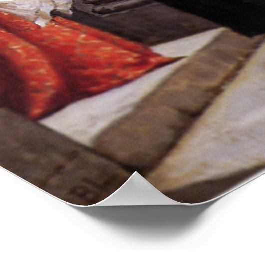 St. Elisabeth von Ungarn Poster (Ecke)