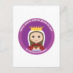 St. Elisabeth von Ungarn Postkarte