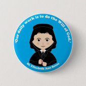 St. Elizabeth Ann Seton Button (Vorderseite)