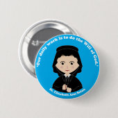 St. Elizabeth Ann Seton Button (Vorne & Hinten)