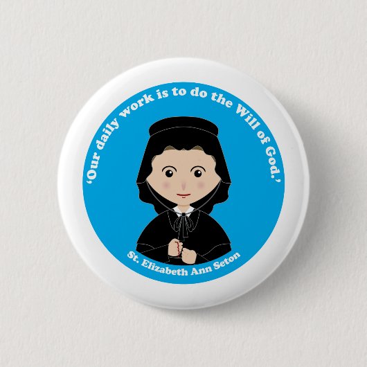 St. Elizabeth Ann Seton Button (Vorderseite)