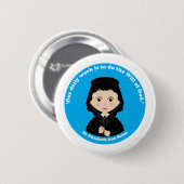 St. Elizabeth Ann Seton Button (Vorne & Hinten)