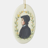 St Elizabeth Ann Seton God's Peace and Blessings Keramik Ornament (Rechts)