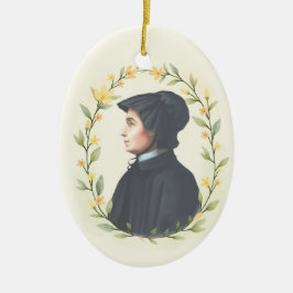 St Elizabeth Ann Seton God's Peace and Blessings Keramik Ornament
