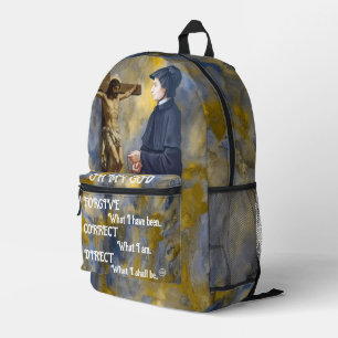 St. Elizabeth Ann Seton katholische Heilige Bedruckter Rucksack