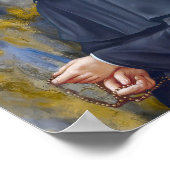 St Elizabeth Ann Seton Katholische Heilige Poster (Ecke)