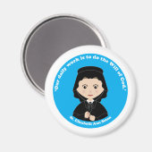 St. Elizabeth Ann Seton Magnet (Vorderseite/Rückseite)