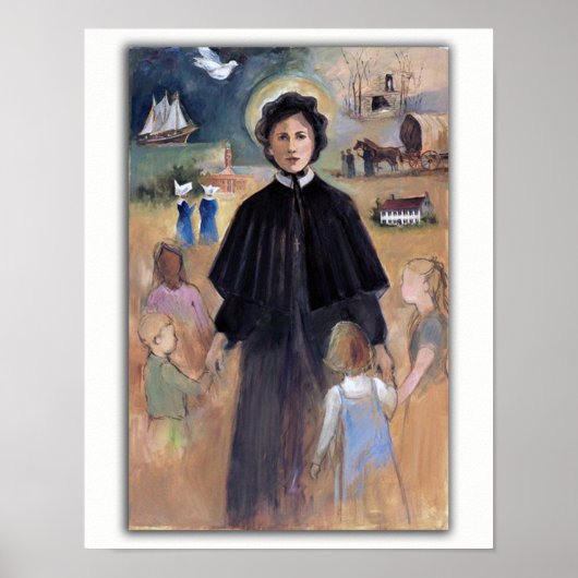 St. Elizabeth Ann Seton Poster (Vorne)