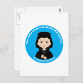 St. Elizabeth Ann Seton Postkarte (Vorne/Hinten)