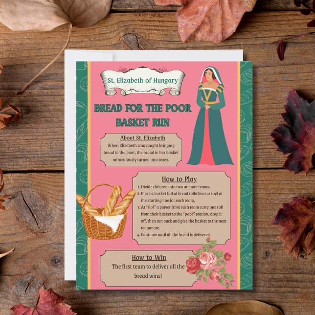 St. Elizabeth Bread Basket Game Sign (Von Creator hochgeladen)