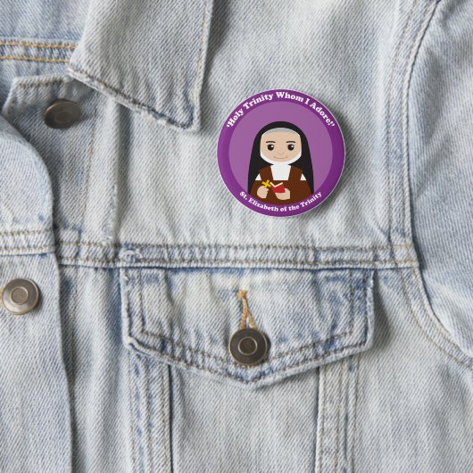 St. Elizabeth der Dreiheit Button (Beispiel)