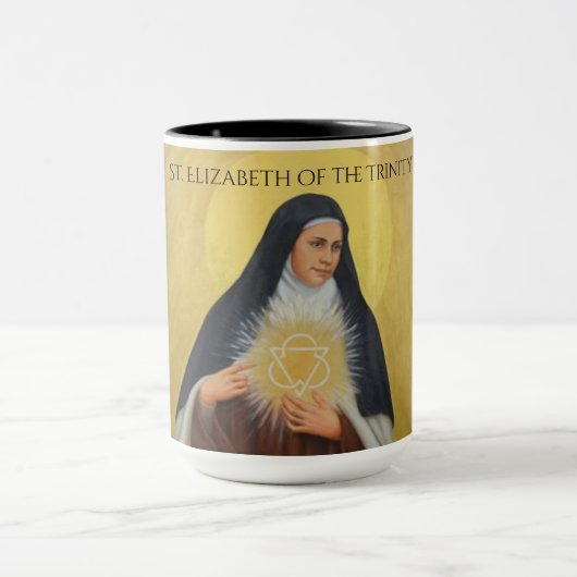 St. Elizabeth der Dreiheits-Carmelite Nonne Tasse (Zentrum)