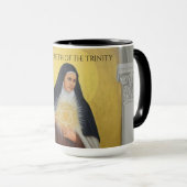 St. Elizabeth der Dreiheits-Carmelite Nonne Tasse (VorderseiteRechts)