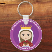 St. Elizabeth of Hungary Schlüsselanhänger (Vorderseite)