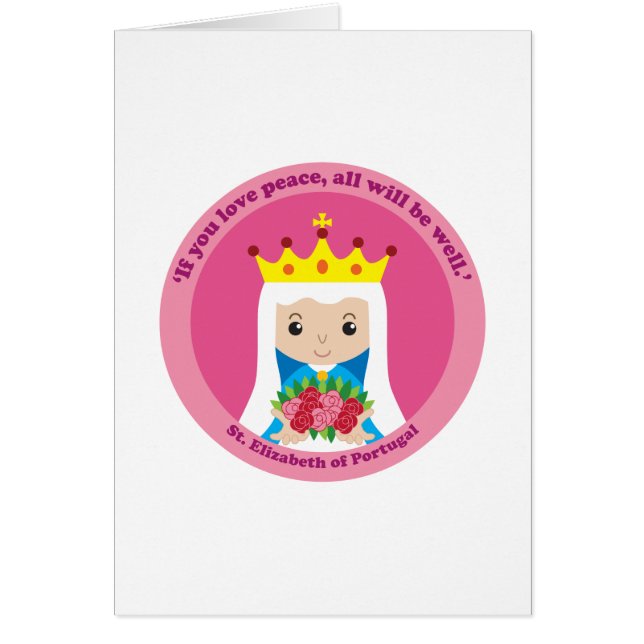 St. Elizabeth of Portugal (Vorne)